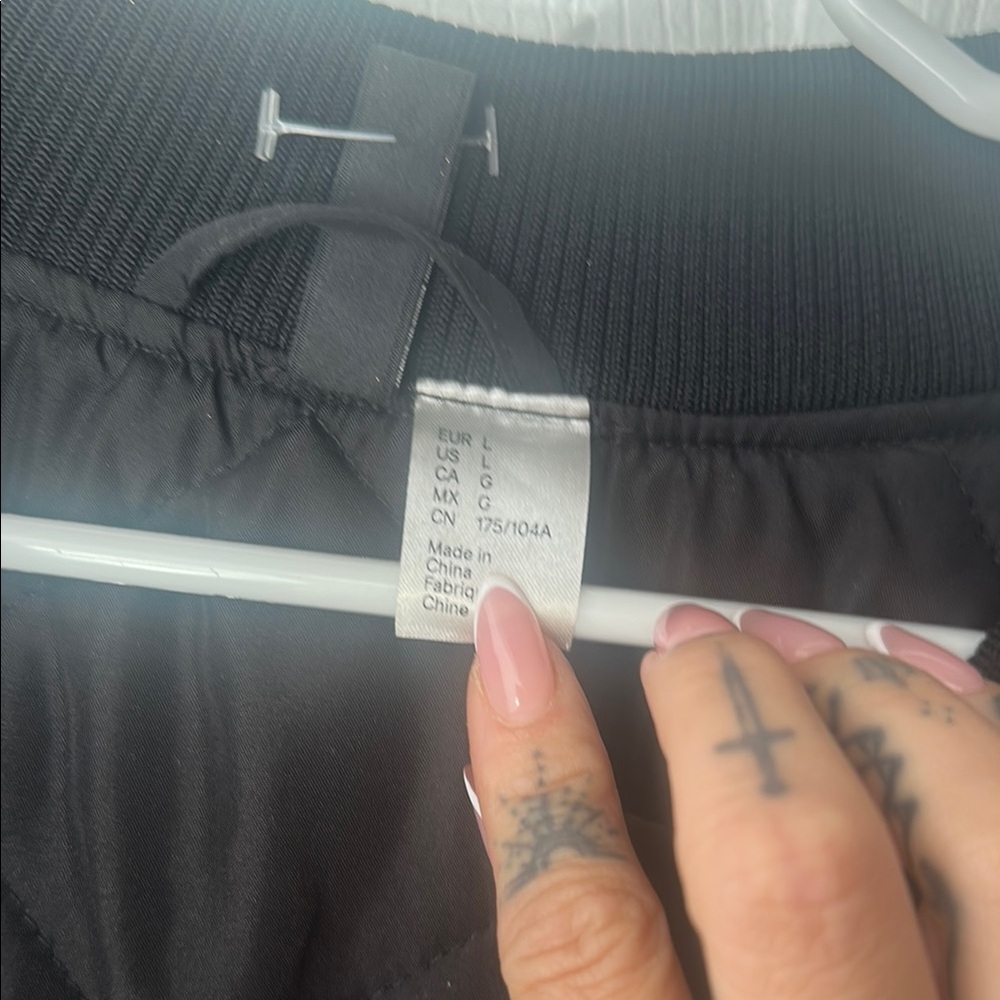 H&M Black Racing Jacket - Picture 2 of 2